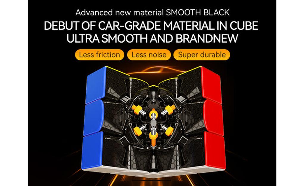 GAN 15 3x3 New Black (Magnetic, Core Magnets, UV Coated) | SpeedCubeShop