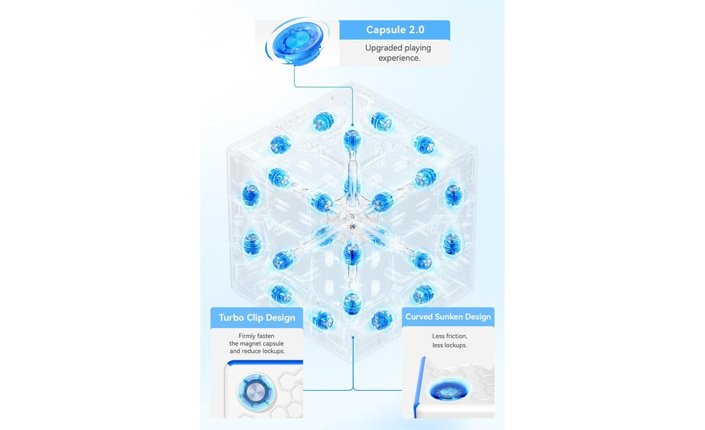 GAN 356 ME 3x3 V2 (Magnetic) | SpeedCubeShop