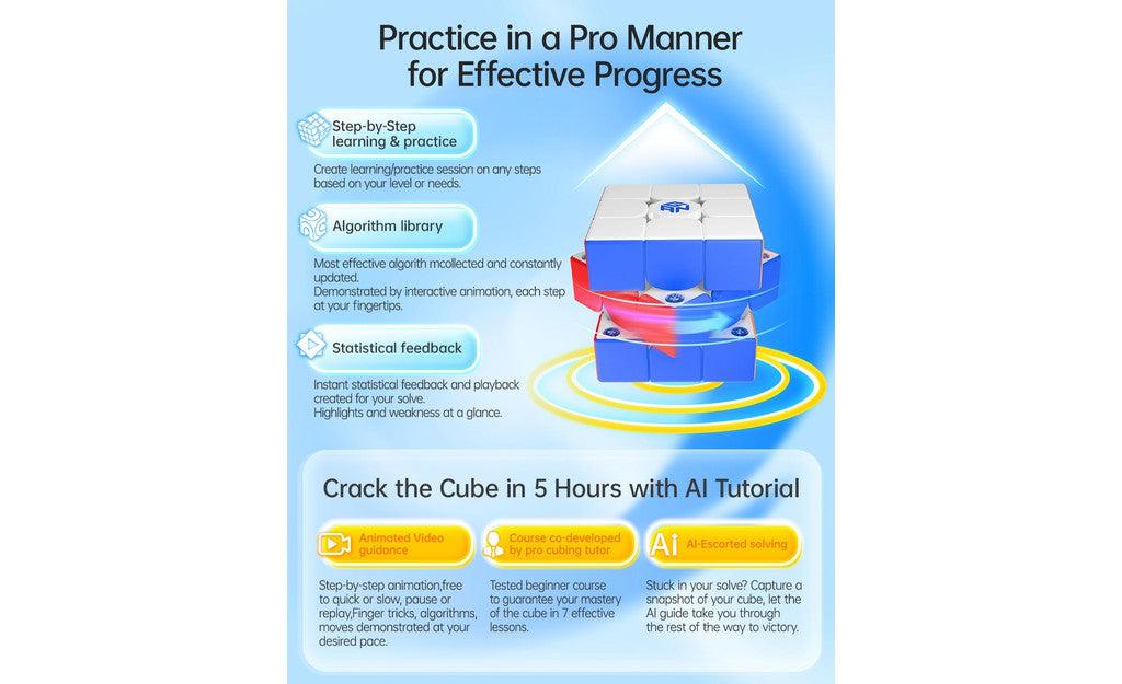 GAN 356 i Carry 2 3x3 Bluetooth Smart Cube (Magnetic) | SpeedCubeShop