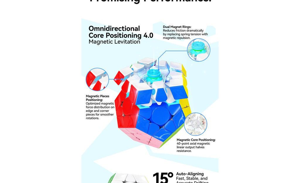 GAN Megaminx V2 (Magnetic, MagLev, Ball-Core, UV Coated) | SpeedCubeShop