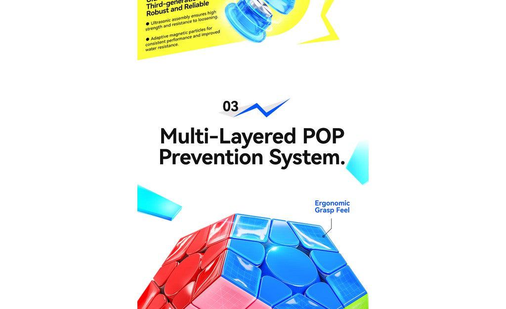 GAN Megaminx V2 (Magnetic, MagLev, Ball-Core, UV Coated) | SpeedCubeShop