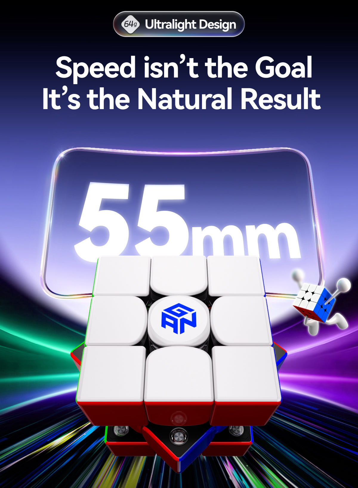GAN V100 3x3 Leap (Magnetic, Core Magnets)