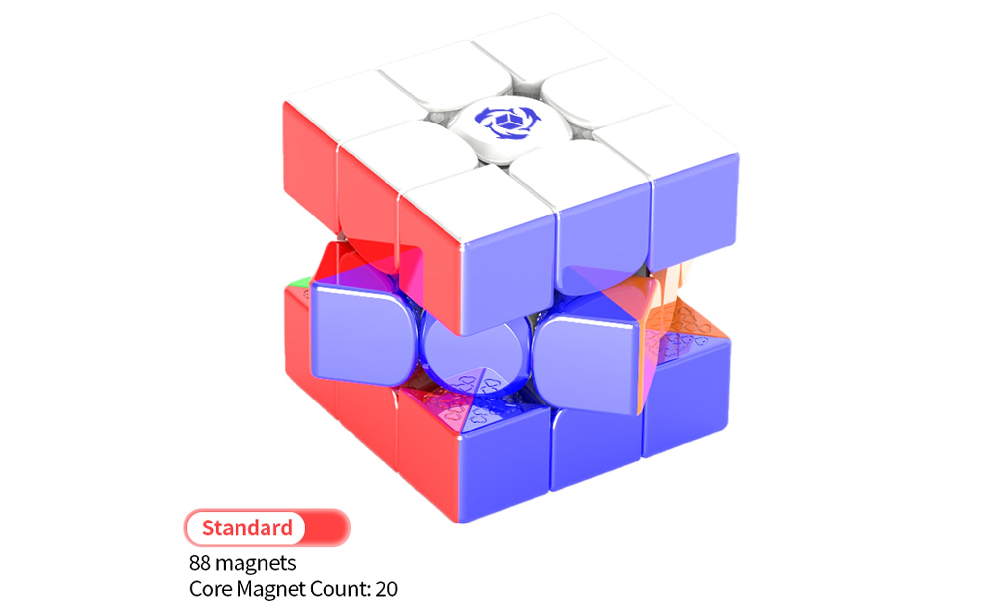 HaiTun WaveRider V2 3x3 Standard (Magnetic, 20-Magnet Ball-Core)