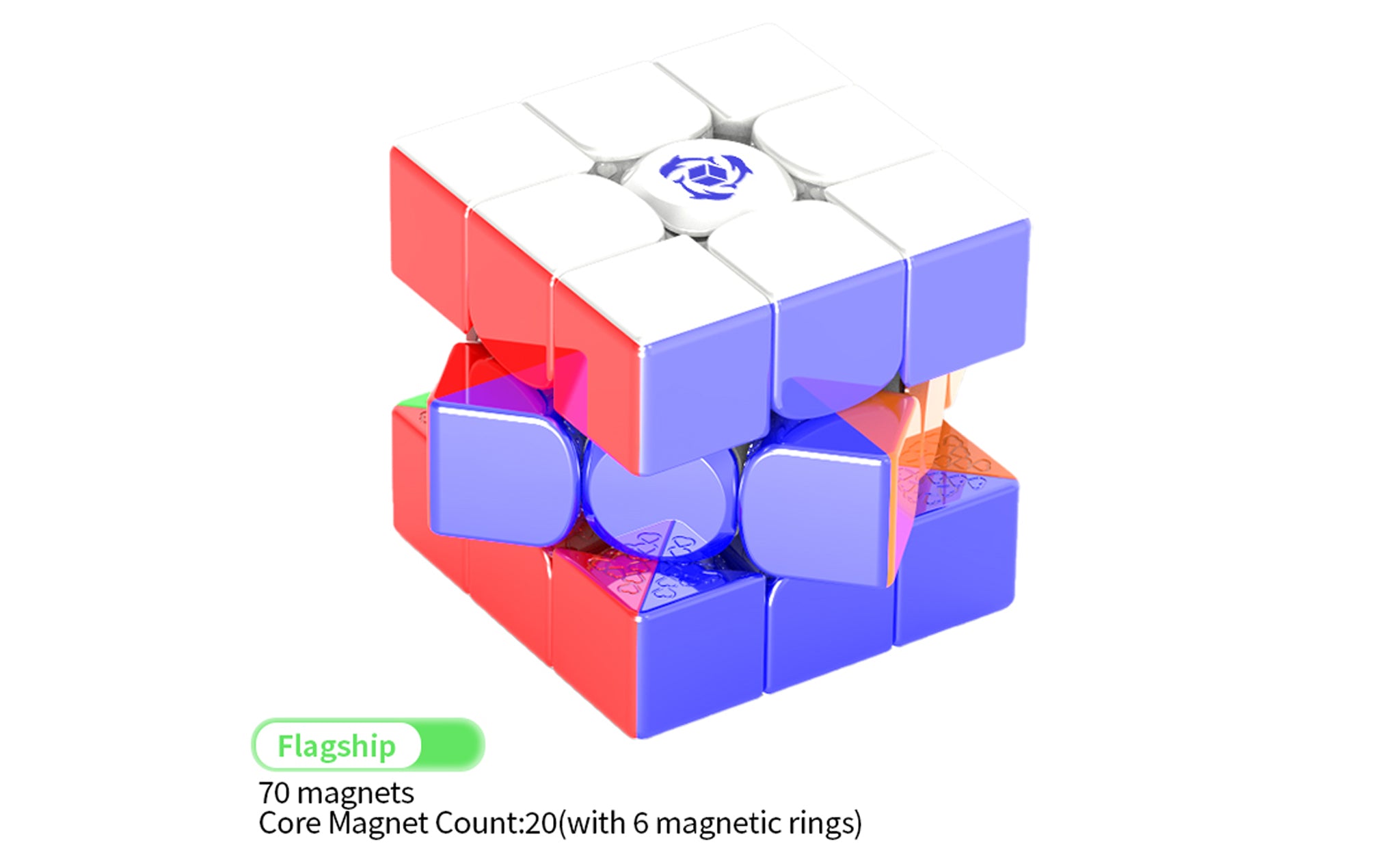 HaiTun WaveRider V2 3x3 Flagship (Magnetic, 20-Magnet Ball-Core)