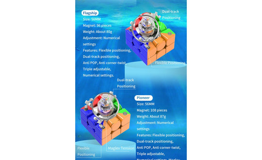 HaiTun Waverider 3x3 Magnetic (Flagship) | SpeedCubeShop