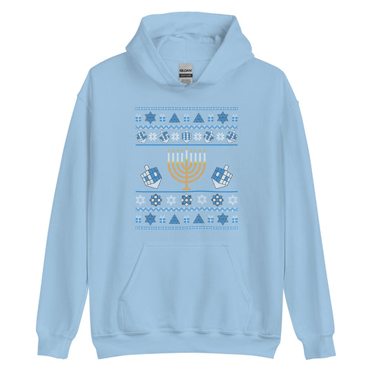 Hanukkah Rubik's Cube Hoodie | SpeedCubeShop