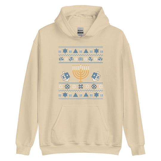 Hanukkah Rubik's Cube Hoodie | SpeedCubeShop