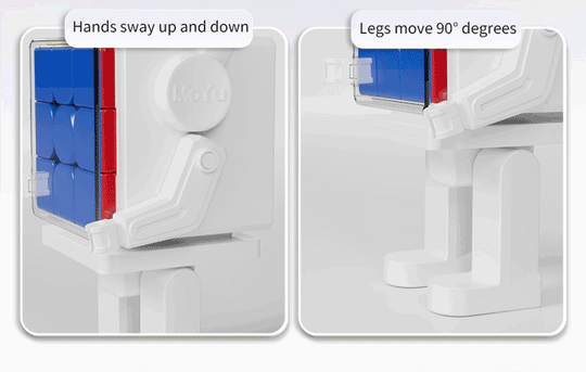 MoYu MeiLong 4x4 Magnetic + Robot Display Box
