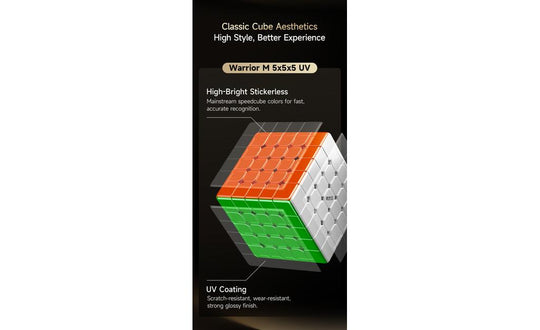 QiYi Warrior 5x5 (Magnetic, UV Coated)