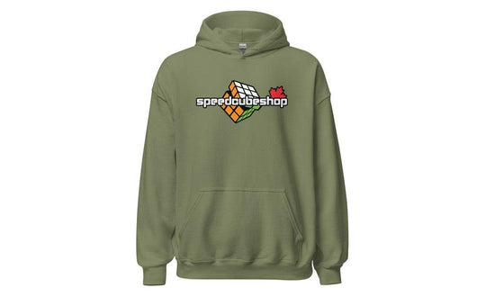Maple Leaf Chest Hoodie | SpeedCubeShop