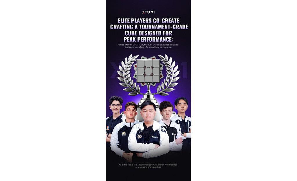 Max Park XT3 3x3 V1 Pioneer (Magnetic, MagLev, Core Magnets, UV Coated) | SpeedCubeShop