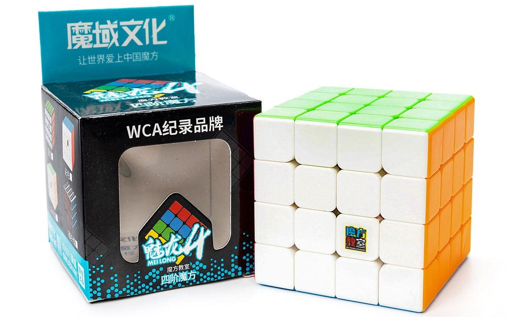 Moyu Meilong 4x4 Speed Cube Magic Puzzle Strickerless 4x4x4 Neo