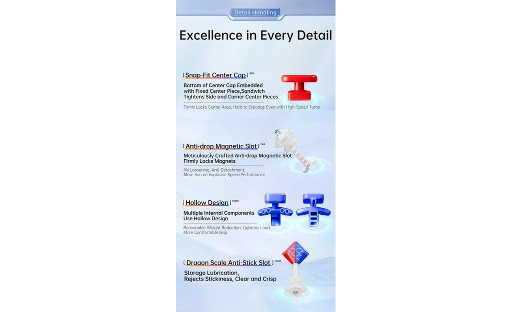 MoYu AoChuang 5x5 V6 Single-Track (Magnetic, UV Coated) | SpeedCubeShop