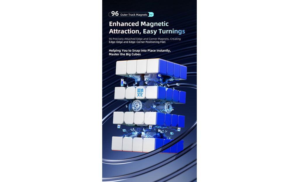 MoYu AoSu 4x4 V7 Double-Track (Magnetic, Ball-Core, UV Coated) | SpeedCubeShop