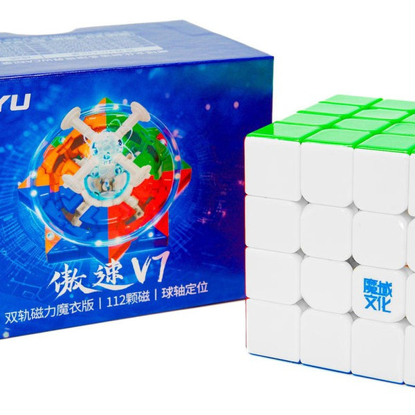 MoYu AoSu 4x4 V7 Double-Track (Magnetic, Ball-Core, UV Coated) | 4x4