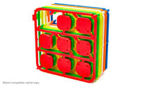 Robot Solveur De Cube Rubik's 3x3 - Moteurs De Précision, Brouillage Automatique - Connecté En Bluetooth à Une App - 19x19x7 Cm - 9