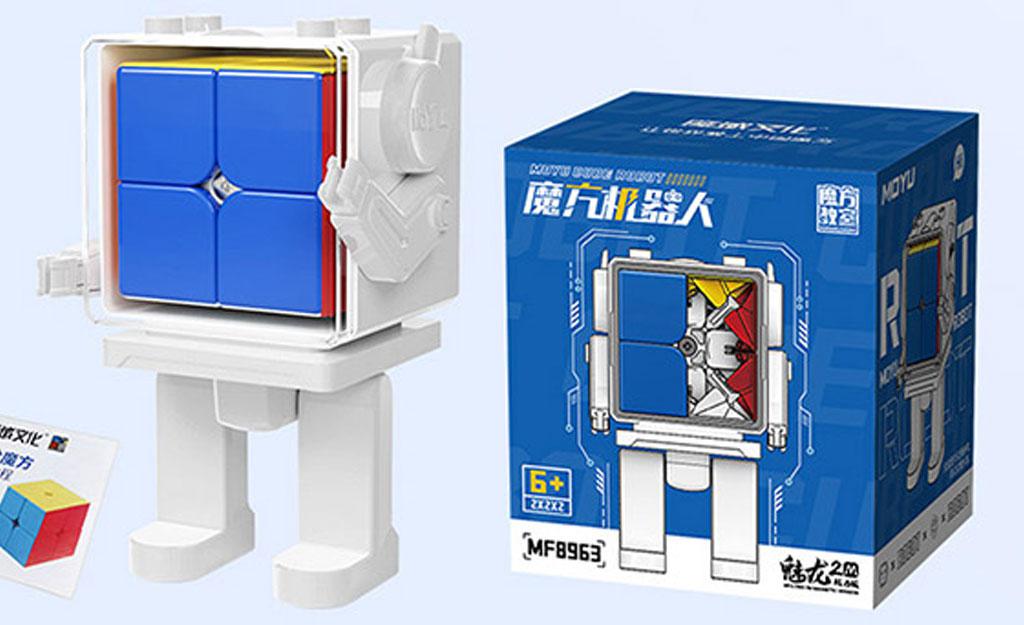 MoYu MeiLong 2x2 (Magnetic, Robot Display Box) | SpeedCubeShop