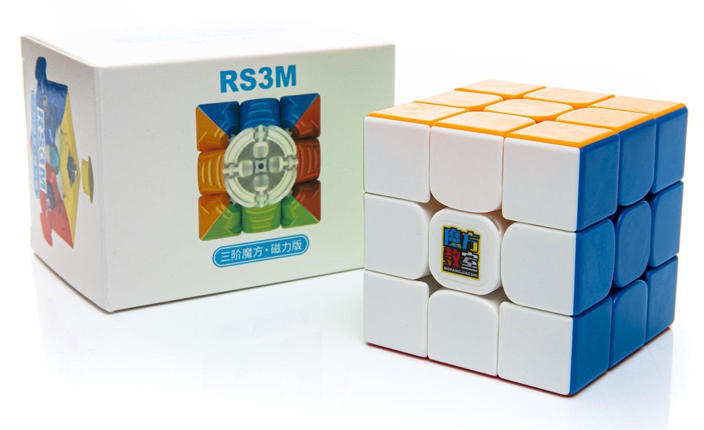 AOVNEA Speed Cube Magnétique 3x3, less Magic Cube Lisse Facile à