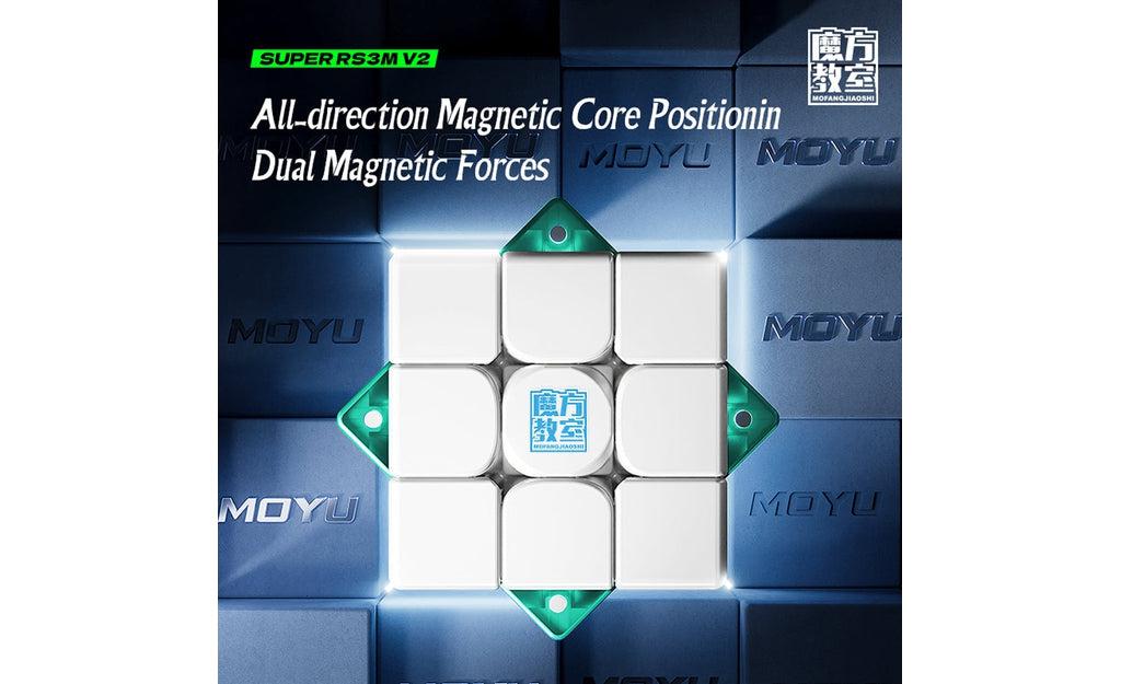 MoYu Super RS3 M 3x3 V2 (Magnetic, MagLev, Ball-Core, UV Coated) | SpeedCubeShop