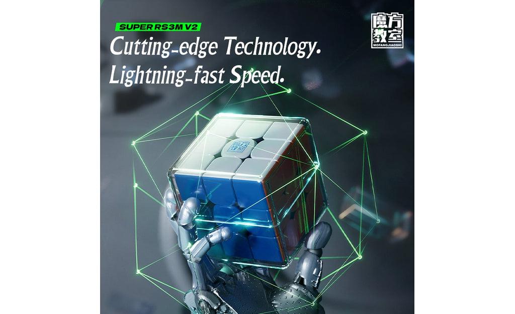 MoYu Super RS3 M 3x3 V2 (Magnetic, MagLev, Ball-Core, UV Coated) | SpeedCubeShop