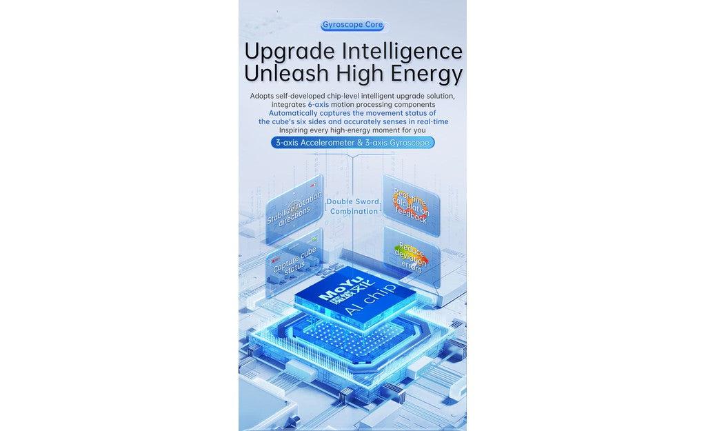 MoYu WeiLong AI 3x3 V10 (Magnetic, Ball-Core) - Bluetooth Smart Cube | SpeedCubeShop