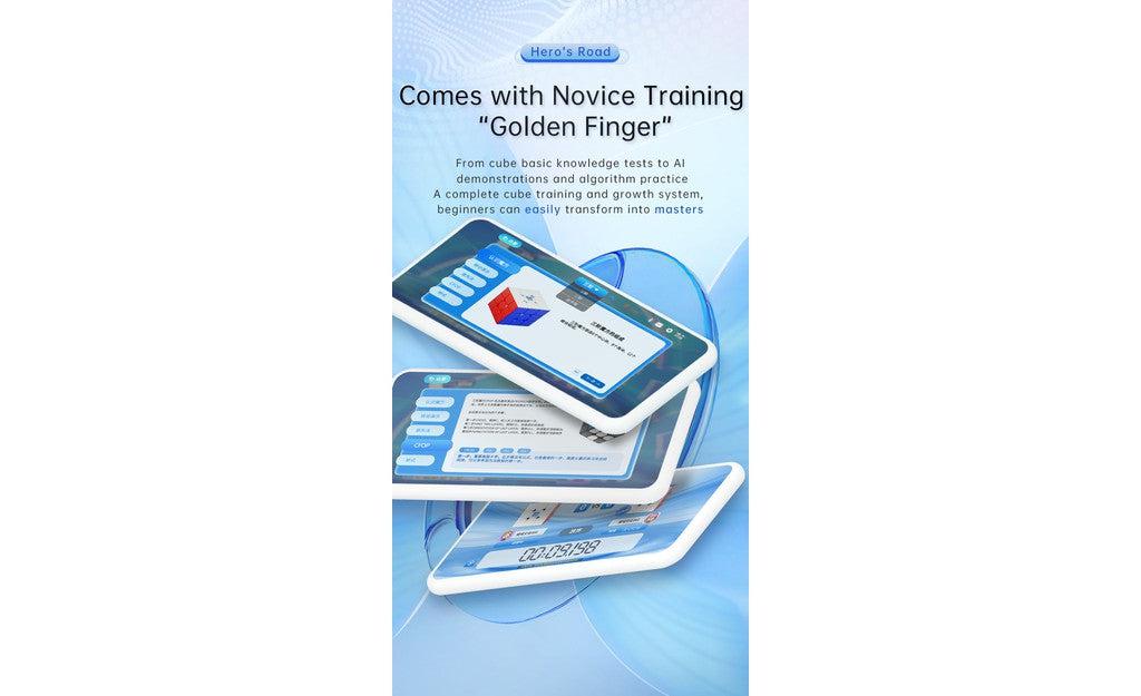 MoYu WeiLong AI 3x3 V10 (Magnetic, Ball-Core) - Bluetooth Smart Cube | SpeedCubeShop