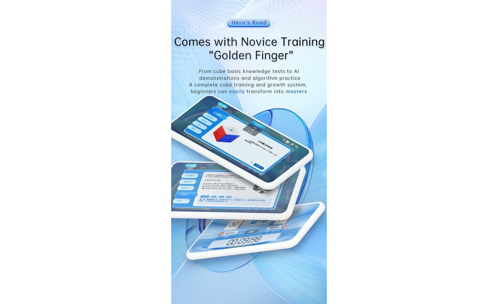 MoYu WeiLong AI 3x3 V10 (Magnetic, MagLev, Ball-Core, UV Coated) - Bluetooth Smart Cube | SpeedCubeShop