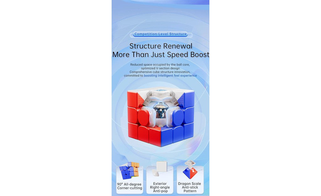 MoYu WeiLong AI 3x3 V10 (Magnetic, MagLev, Ball-Core, UV Coated) - Bluetooth Smart Cube | SpeedCubeShop