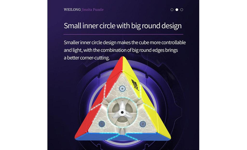 MoYu WeiLong Pyraminx (Magnetic, MagLev) | SpeedCubeShop