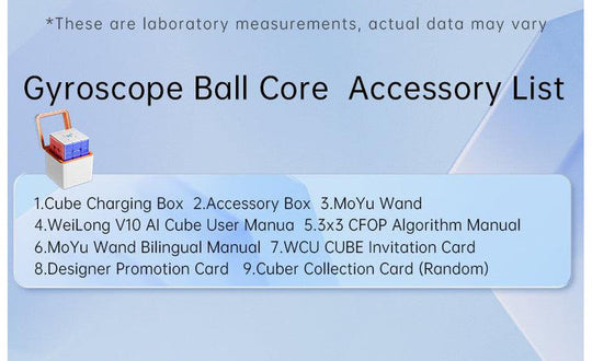 MoYu WeiLong V10 AI 3x3 Bluetooth Smart Cube (MagLev UV Coated) | SpeedCubeShop