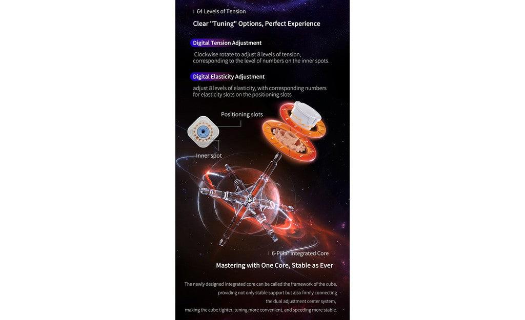 MoYu WeiLong WR M 3x3 V10 (Magnetic, MagLev, 20-Magnet Ball-Core, UV Coated) | SpeedCubeShop