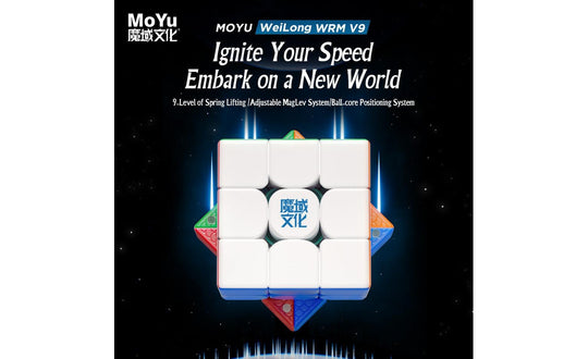 MoYu WeiLong WR M V9 3x3 Magnetic (Ball-Core UV Coated) | SpeedCubeShop