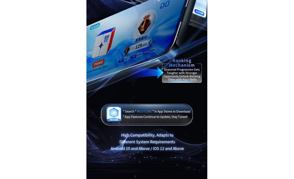 MoYu WeiPo AI 2x2 V5 (Magnetic, Ball-Core) - Bluetooth Smart Cube | SpeedCubeShop