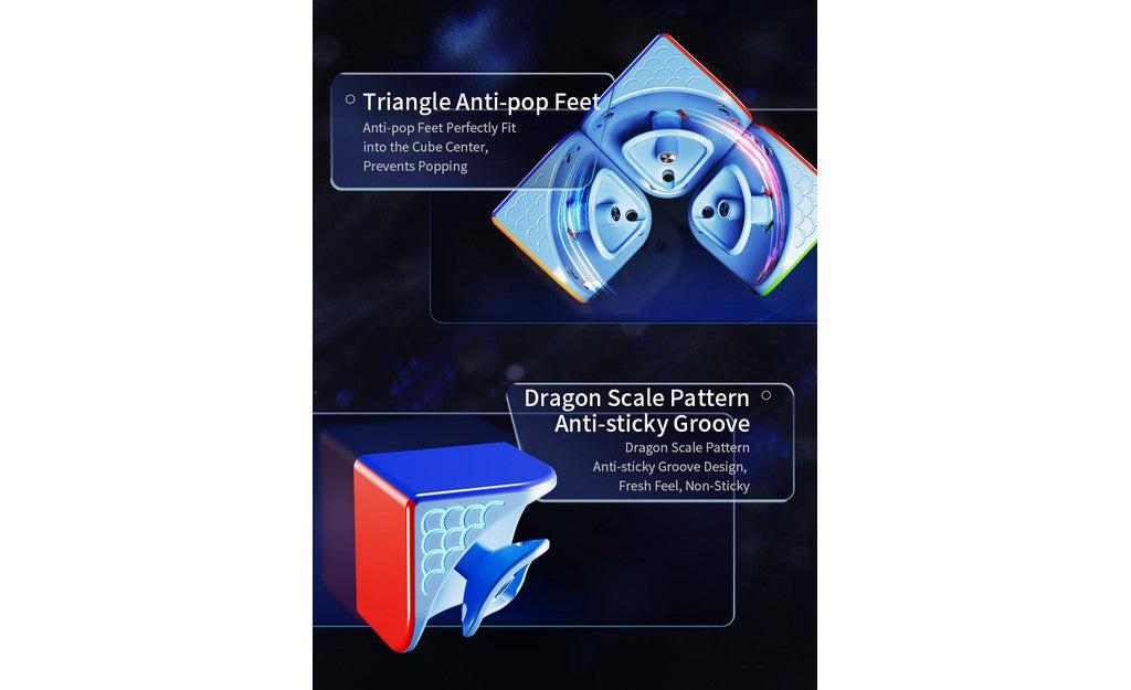 MoYu WeiPo AI 2x2 V5 (Magnetic, Ball-Core) - Bluetooth Smart Cube | SpeedCubeShop