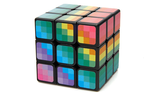 Mosaic 3x3 Cube (Rainbow)