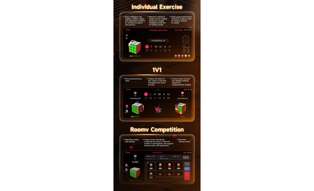 QiYi AI 3x3 (Magnetic, UV Coated) - Bluetooth Smart Cube | SpeedCubeShop