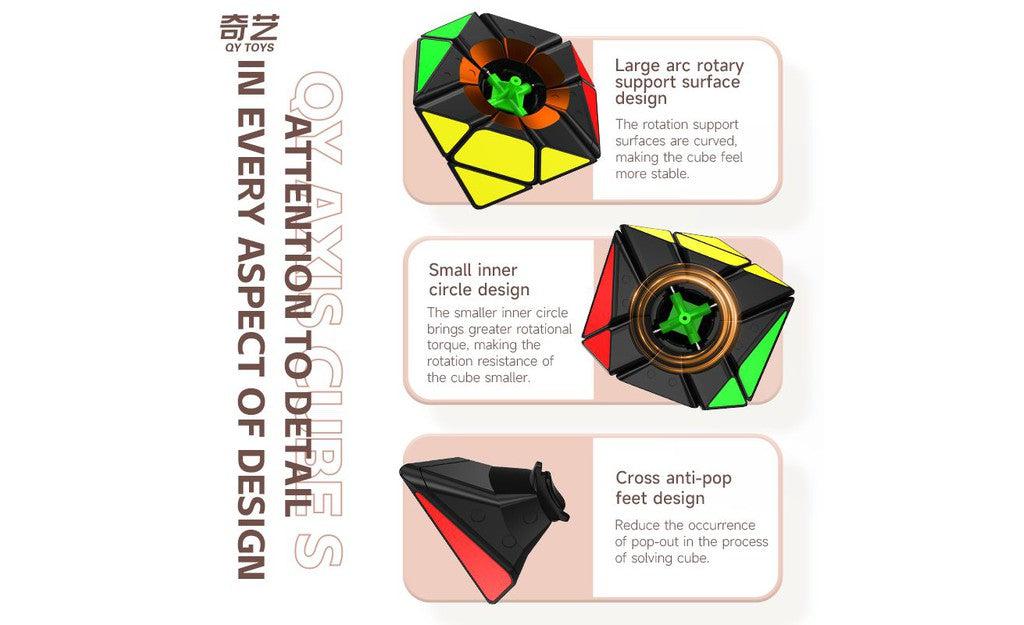 QiYi Axis Cube S (Tiled) | SpeedCubeShop
