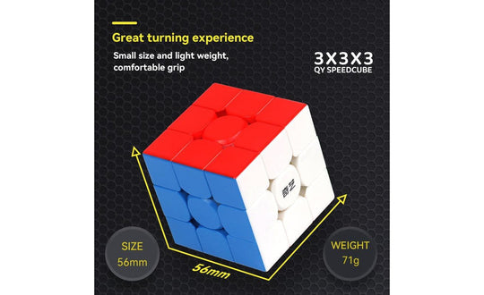 QiYi Black Mamba 3x3 V3 | SpeedCubeShop