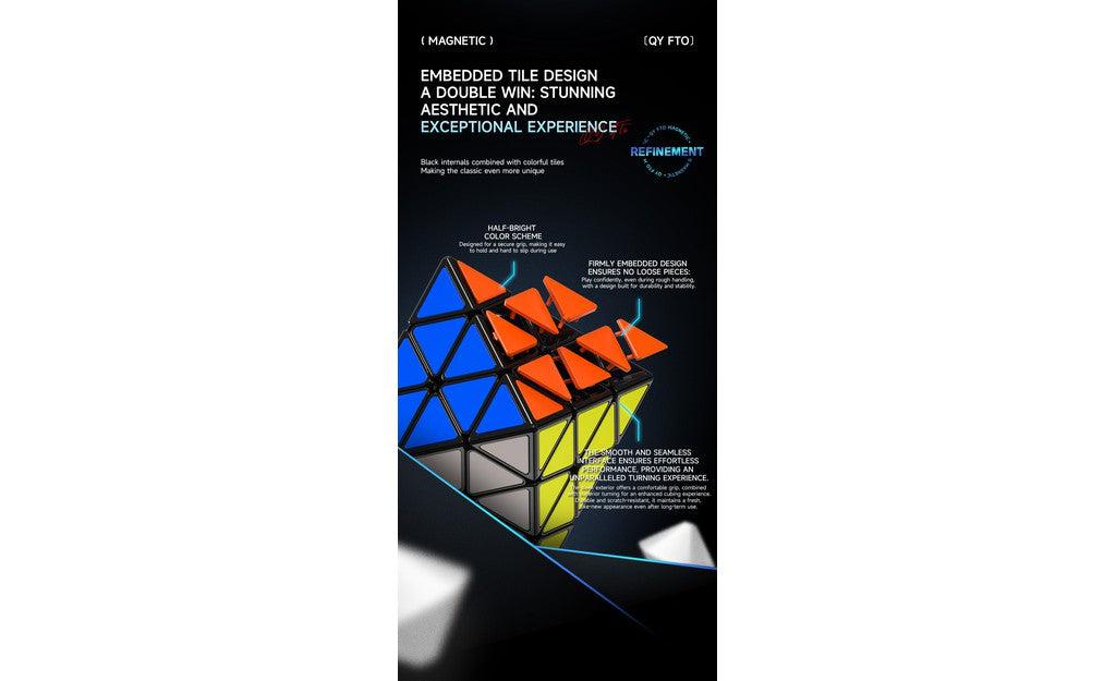 QiYi FTO (Magnetic, Tiled) | SpeedCubeShop