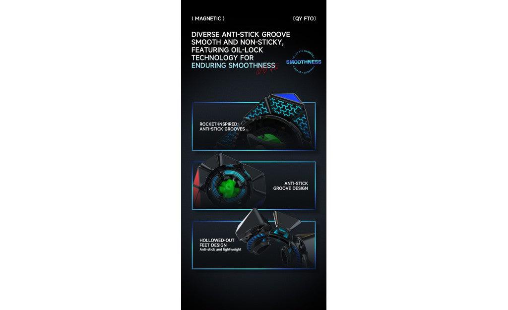 QiYi FTO (Magnetic, Tiled) | SpeedCubeShop
