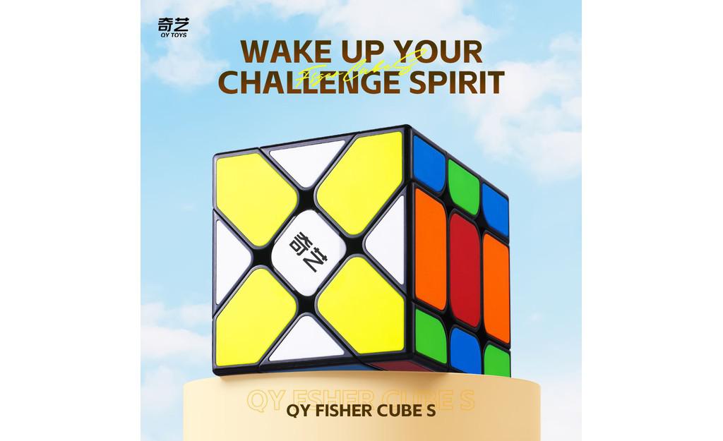 QiYi Fisher Cube S (Tiled) | SpeedCubeShop