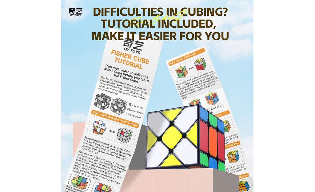 QiYi Fisher Cube S (Tiled) | SpeedCubeShop