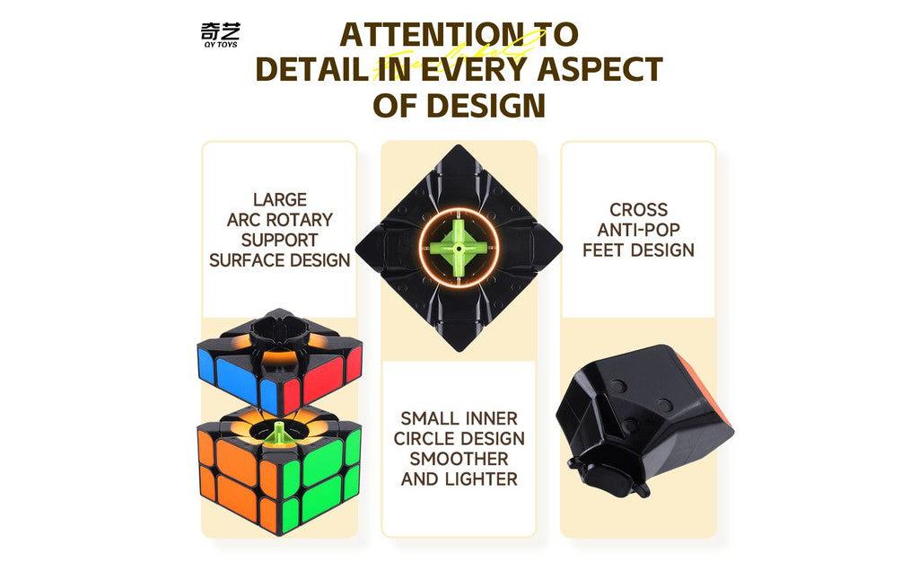 QiYi Fisher Cube S (Tiled) | SpeedCubeShop