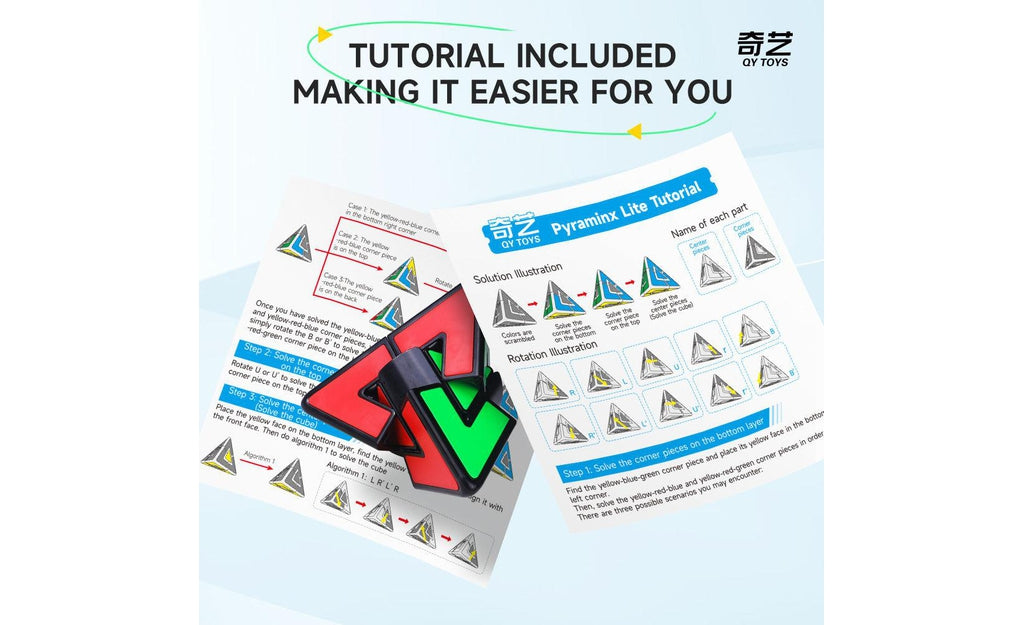 Pyraminx Mods QiYi Pyraminx Duo | Shape Mod Puzzle