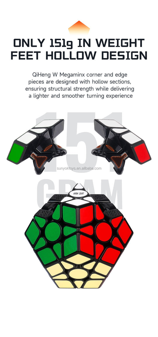 QiYi QiHeng W Megaminx