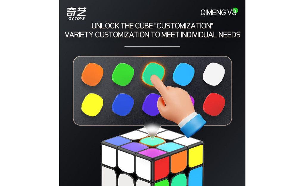 QiYi QiMeng 3x3 V3 (Tiled) | SpeedCubeShop