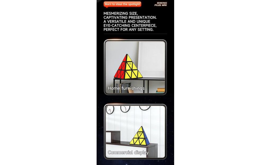 QiYi QiMing Plus Max Massive Pyraminx 56cm (Magnetic) | SpeedCubeShop