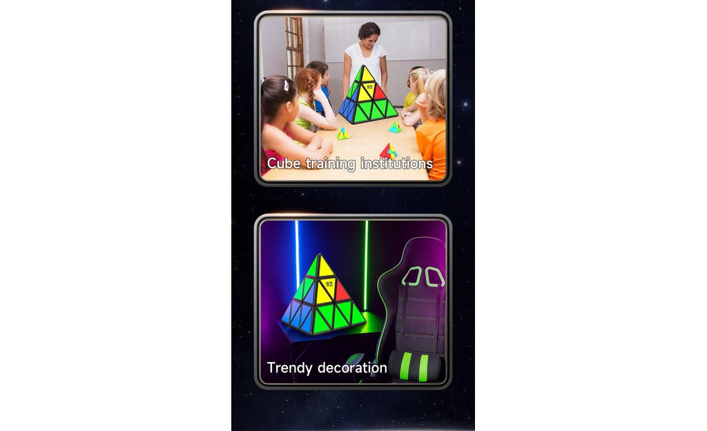 QiYi QiMing Plus Max Massive Pyraminx 56cm (Magnetic) | SpeedCubeShop