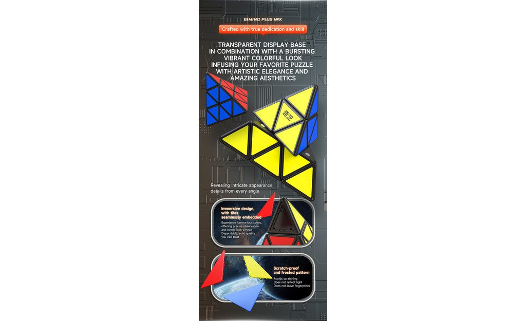 QiYi QiMing Plus Max Massive Pyraminx 56cm (Magnetic) | SpeedCubeShop