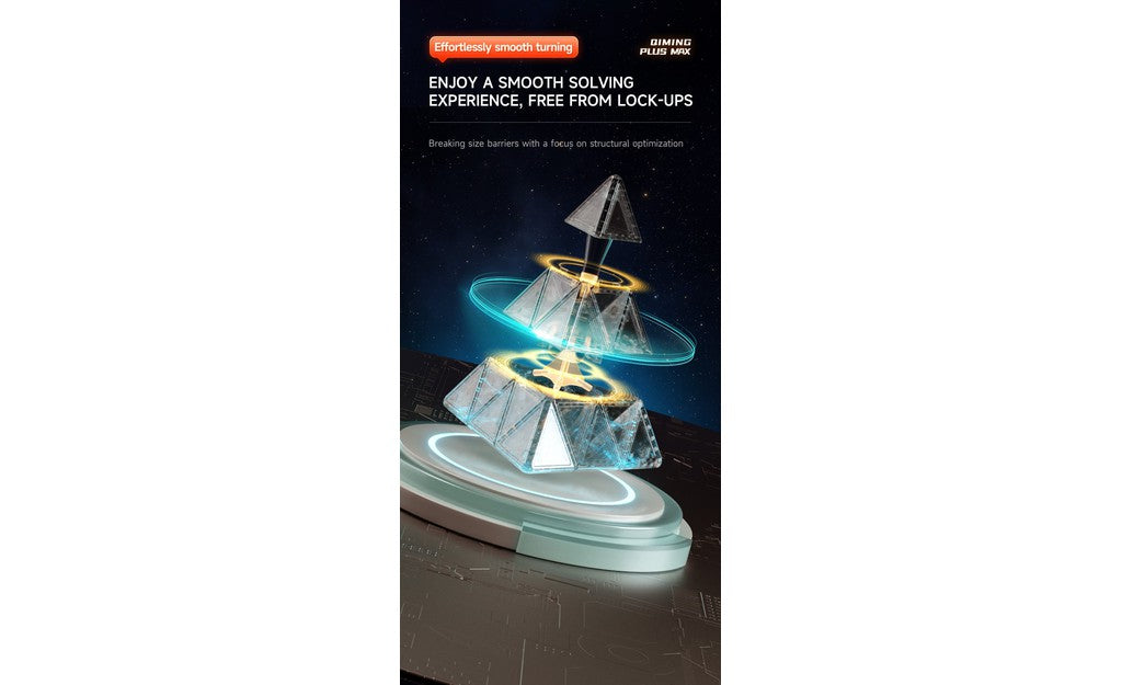 QiYi QiMing Plus Max Massive Pyraminx 56cm (Magnetic) | SpeedCubeShop